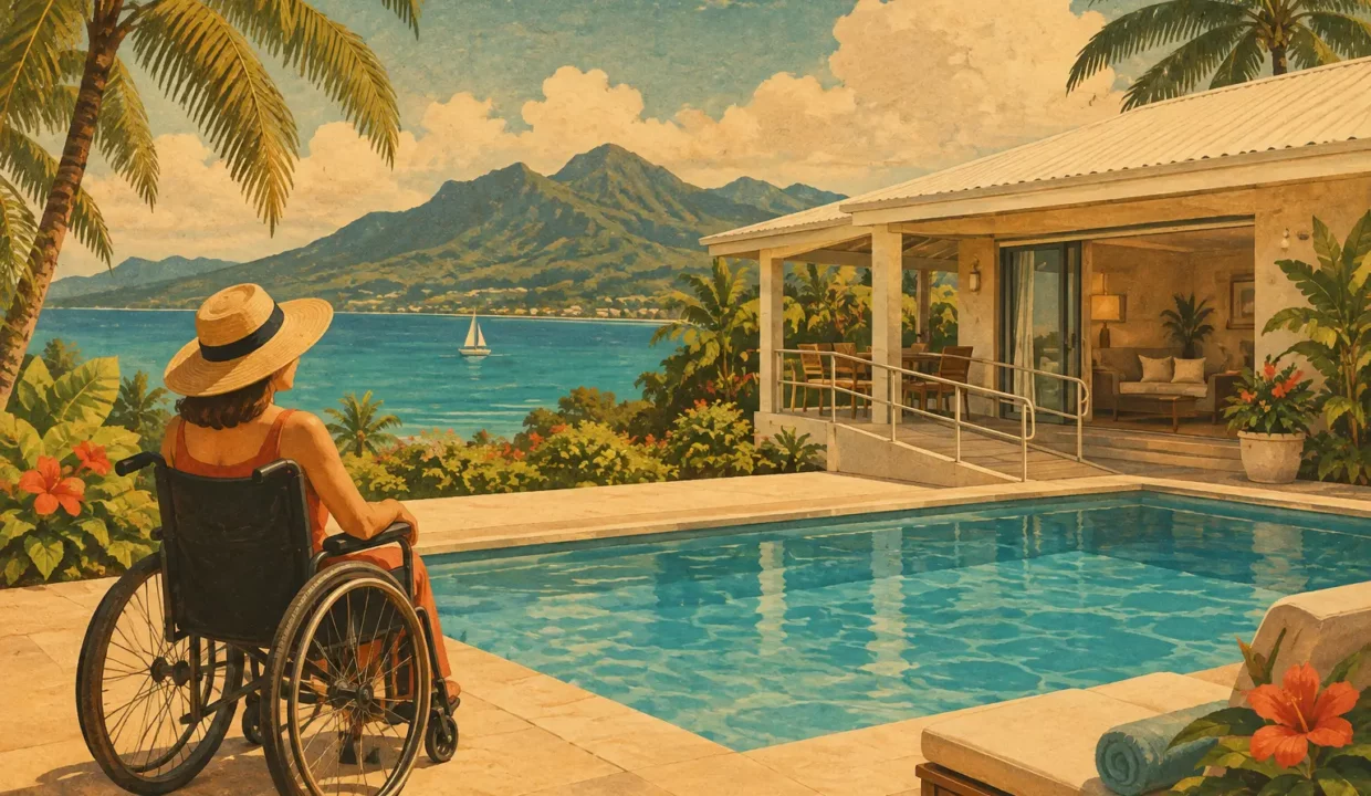 Choisir une villa PMR avec piscine en Guadeloupe